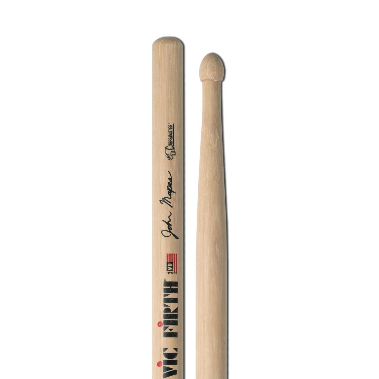 Vic Firth Corpsmaster John Mapes Signature Wood-Tip Drumsticks - SMAP